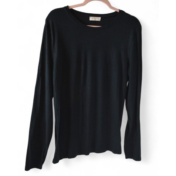Babaton Women’s Black Long Sleeve Crewneck Top Size 1X - Picture 1 of 3